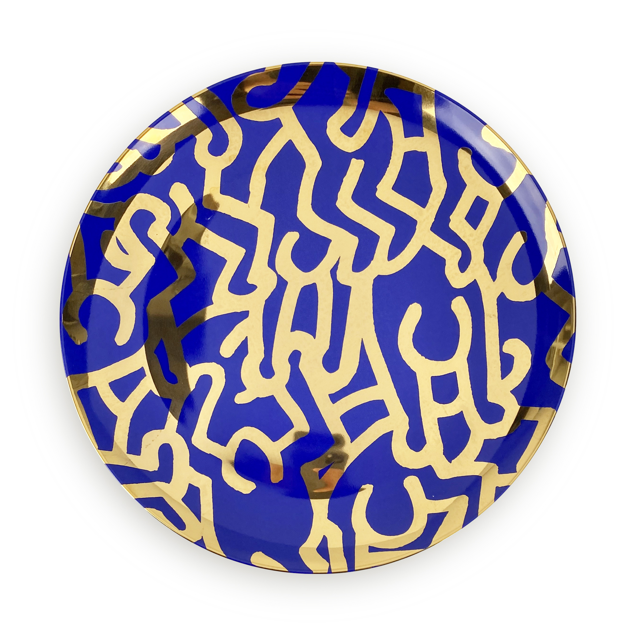 Swid Powell Keith Haring Doubles Plate